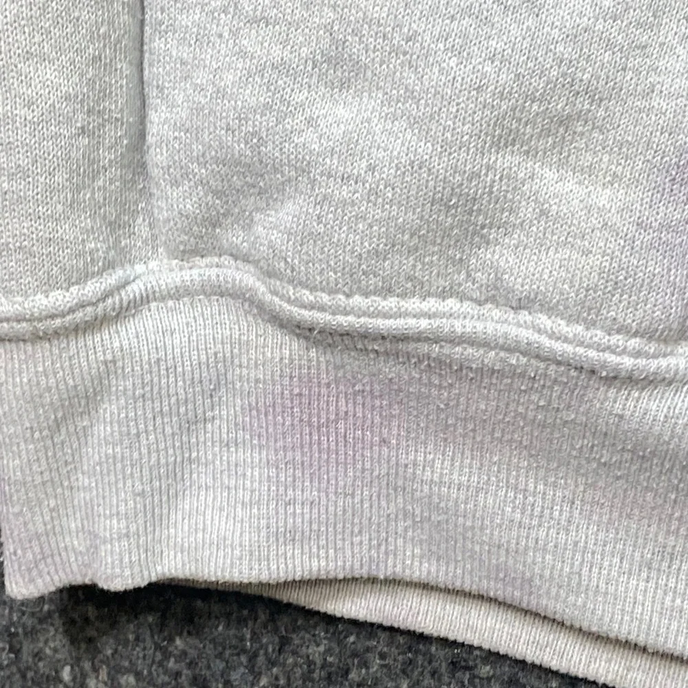 Active Wear‎ Sweatshirt Cardigan L Womens Gray Vintage Fall Leaf Graphic Pockets - Picture 5 of 11